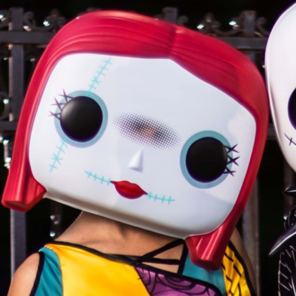 Sally Funkopop Halloween Mask Nightmare Before Christmas